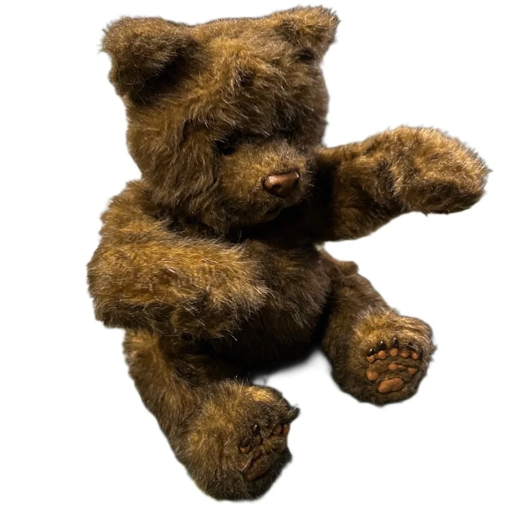 HASBRO ELECTRONICS FRIENDS LUV CUBS Plush Brown Teddy Bear interactive 2004 Fun